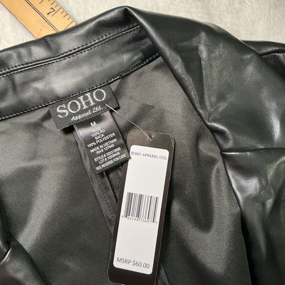 Soho Black Women's Blazer - Picture 5 of 6